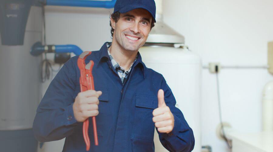 Local tankless water heater installation in Plain, WI